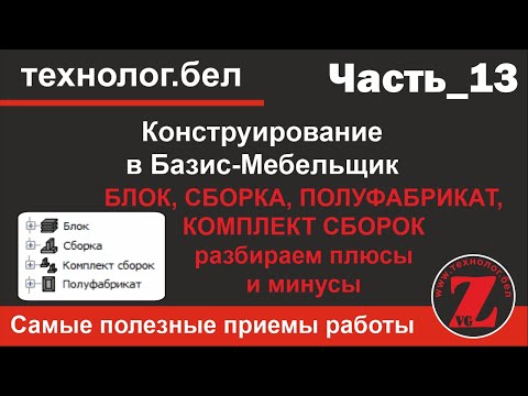 Видео: БЛОК, СБОРКА, ПОЛУФАБРИКАТ, КОМПЛЕКТ СБОРОК. Разбираем плюсы и минусы (Базис Мебельщик, Базис Салон)