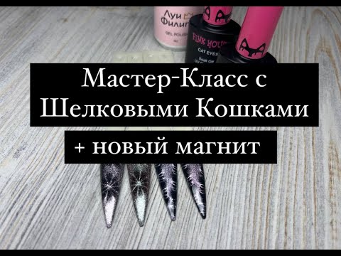 Видео: Мастер-класс с магнитом и шелковыми кошками от бренда Pink House