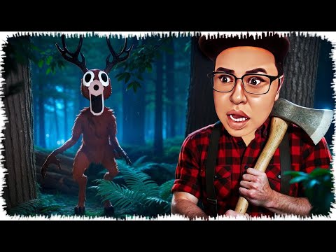 Видео: Ешқашан түнгі орманда 99 - күн өмір сүрме | Хоррор ойын!