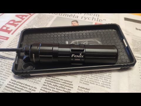 Видео: Внешний блок fenix HM75 R режимы работы повербанка.