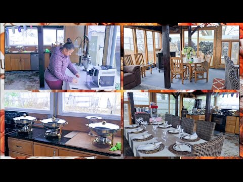 Видео: СЕЛЬЧАНКА В АМЕРИКЕ. РАБОТА В БЕСЕДКЕ. 