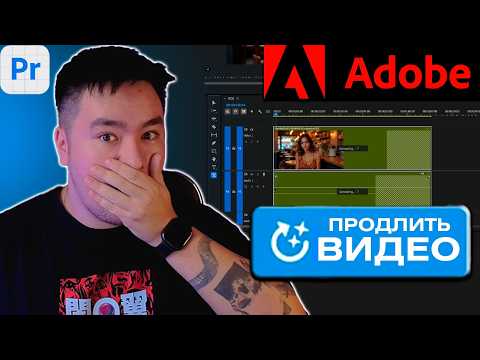 Видео: НОВИНКА Adobe Premiere Pro - Generative extend. Нейросети 2024