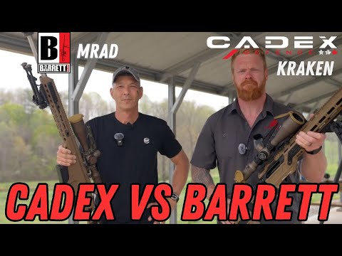 Видео: CADEX Kraken против Barrett MRAD