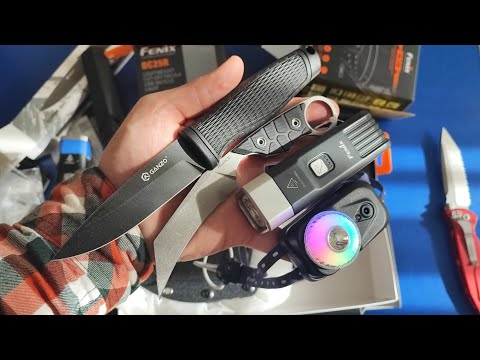 Видео: Распаковка НОВИНОК Fenix, Ruike, Ganzo unboxing #edc #unboxing #survival #fishing #hunting #tactical
