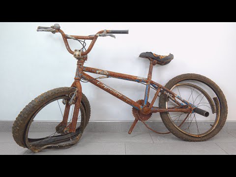 Видео: Восстановление велосипеда BMX - полный процесс