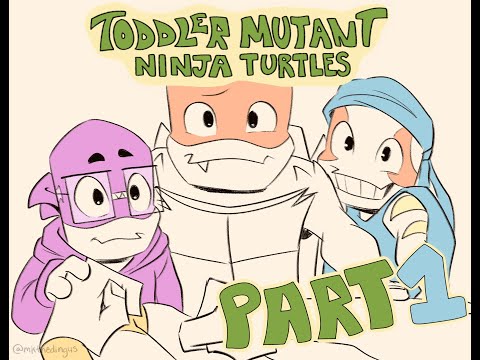 Видео: «Малыши-Черепашки-Ниндзя: Часть 1» || ROTTMNT Comic Dub ||