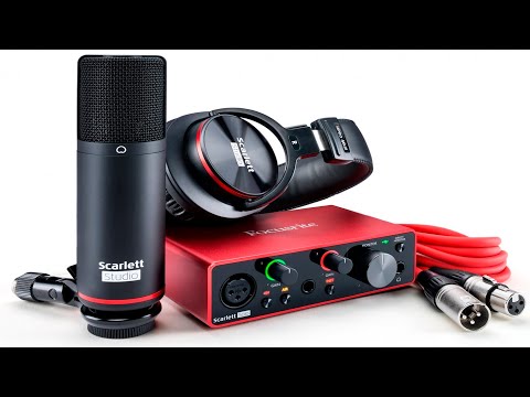 Видео: Распаковка звуковой карты Focusrite Scarlett Solo 3 GEN