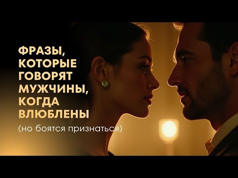 Видео: Фразы, которые говорят мужчины, когда влюблены. Он не скажет "люблю", но скажет ЭТО…