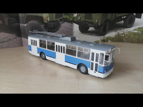 Видео: Обзор модели Зиу-682в, масштаб 1:43, "Modimio".