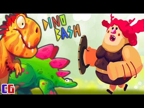 Видео: Dino Bash #4 БОСС ТРОГЛОДИТОВ и НОВЫЙ ДИНОЗАВР СТЕГО в Мультяшной игре Дино Беш от Cool GAMES