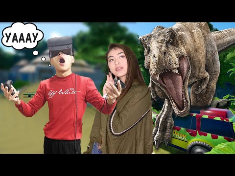 Видео: Ойынның ішіне кіріп кеттік (VR)