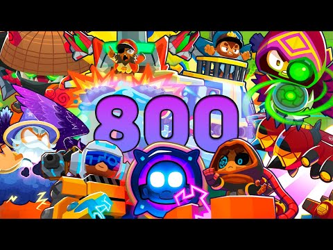 Видео: Создал 8 Парагонов 100-й СТЕПЕНИ за одну игру!! | Bloons TD 6 | Новая тактика создания ПАРАГОНОВ!