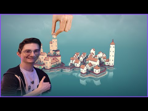 Видео: Олёша строит идеальный город | Олёша Townscaper