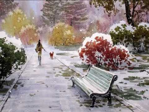 Видео: Ноябрь в живописи. Музыка - "Евгений Полянский - Покормите сизых голубей".