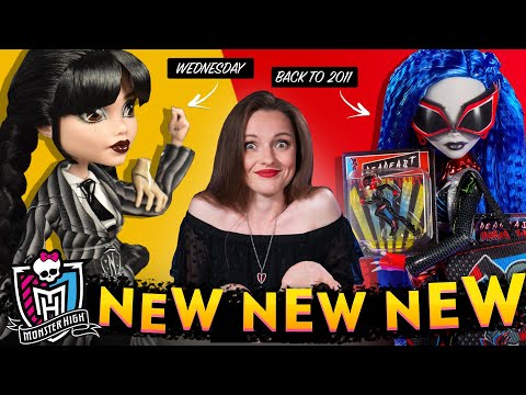 Видео: И ЭТО КОМИК КОН?👎 Новости Monster High: Уэнсдэй, Скелита, Клео, Гулия SDCC, Garden Mysteries