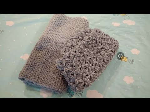 Видео: Красивый снуд вязанный крючком "узор Звездочки"!!!