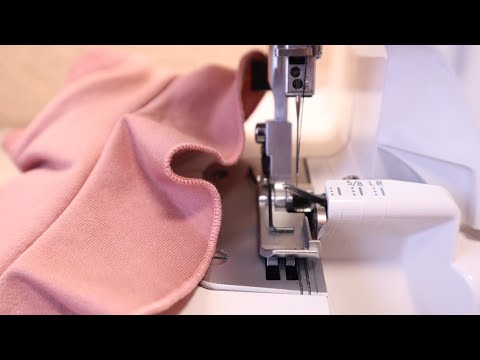 Видео: Роликовый шов на оверлоке