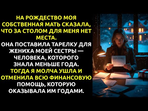 Видео: На Рождество для меня НЕ НАШЛОСЬ места за столом —и тогда я услышала ТУ САМУЮ аудиозапись.