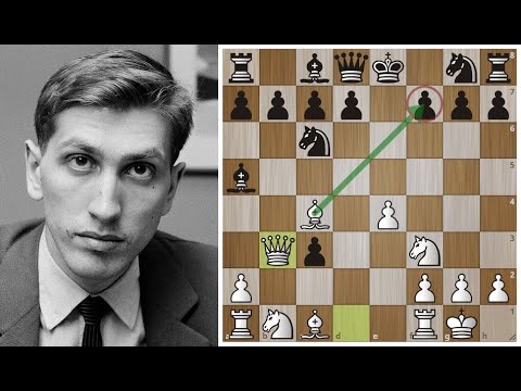 Видео: Роберт Фишер в 17 ходов разгромил Гамбитом Эванса Файна ! Шахматы.