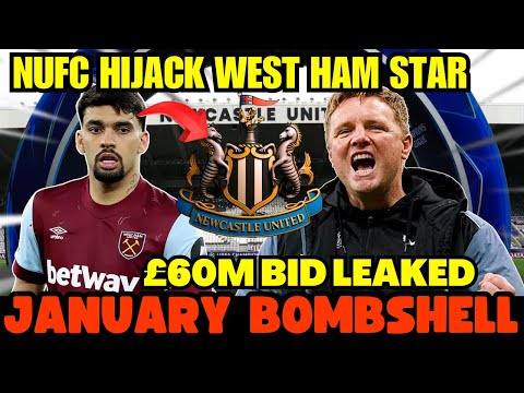 Видео: 💥💰УТЕЧЕНА ИНФОРМАЦИЯ О ПРЕДЛОЖЕНИИ «Ньюкасла» ЗА 60 МИЛЛИОНОВ ФУНТОВ СТЕРЛИНГОВ ПО ПАКЕТЕ... «Вес...