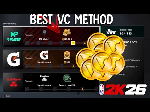 Видео: ЛУЧШИЙ МЕТОД VC В NBA 2K26 ПРИНЕС МНЕ БОЛЕЕ 900 ТЫСЯЧ VC! ИЗ НУЛЯ ДО 1 МИЛЛИОНА VC, ЭПИЗОД 18