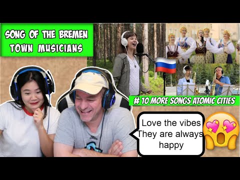 Видео: Песня Бременских музыкантов | Седьмое видео проекта | REACTION!🇷🇺