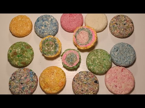 Видео: ASMR SOAP / Cutting recycled soap / Резка залипушек
