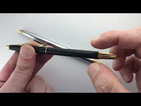 Видео: Обзор перьевых ручек Cross Century Classic