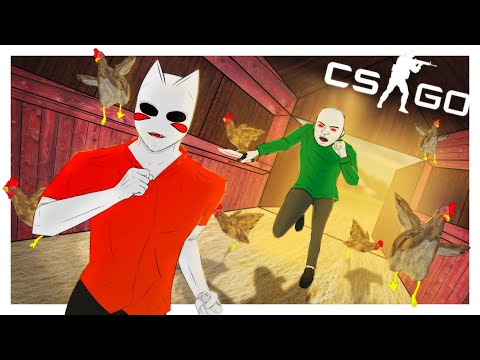 Видео: МАНЬЯК И АРМИЯ КУР ТЕБЯ НЕ ОТПУСТЯТ (DIZOFF, КС:ГО ПРЯТКИ, CS:GO, УГАР)