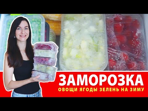 Видео: БОЛЬШАЯ ЗАМОРОЗКА ОВОЩЕЙ и ЯГОД НА ЗИМУ 🍆 Как Заморозить Овощи, Ягоды, Зелень 🍅 Сезонная Заморозка 🍒