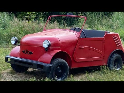 Видео: Такого вы не видели !!! Переделал инвалидку СМЗ из чермета в электромобиль.