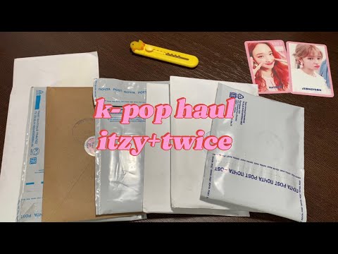 Видео: распаковка кпоп фотокарт #15 ~ kpop haul twice, itzy