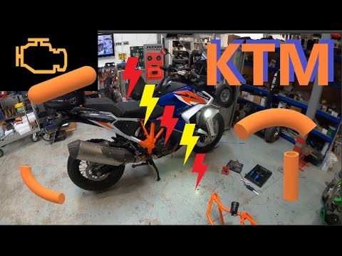 Видео: ktm super adventurer R взорвался