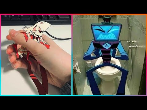 Видео: Искусство Вдохновленное HAZBIN HOTEL на Другом Уровне