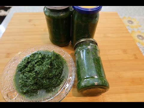 Видео: ЗЕЛЁННЫЙ СОУС из ПЕТРУШКИ  //  GREEN SAUCE   //