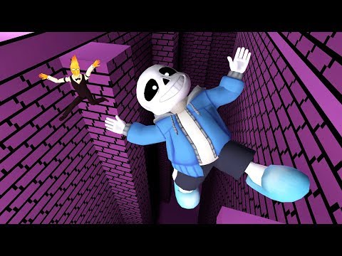Видео: Undertale: Рэгдолл Прыжки и Падения [GMOD] - Серия 24