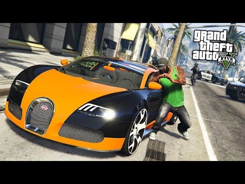 Видео: ГАНГСТЕР УГОНЯЕТ РЕДКИЕ СУПЕРКАРЫ!! - GTA 5 РЕАЛЬНАЯ ЖИЗНЬ