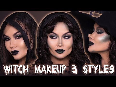 Видео: Урок по макияжу ведьмы на Хэллоуин | Maryam Maquillage