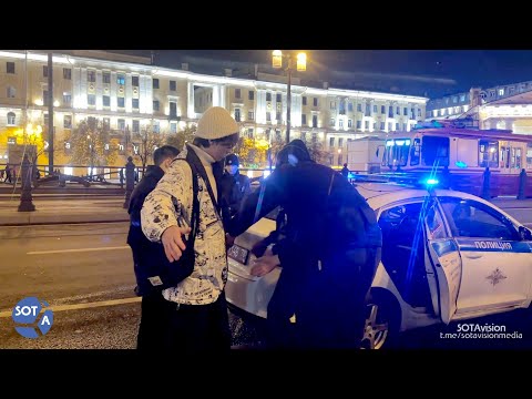 Видео: Суд Наоко, повторное задержание ее и других уличных музыкантов. Стоптайм, Диана Логинова, Петербург