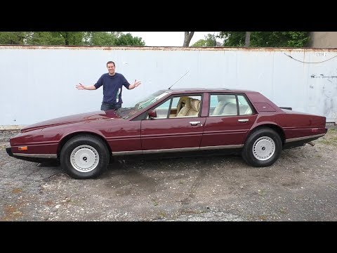 Видео: Aston Martin Lagonda за $370 000 - это самая странная люксовая машина в истории