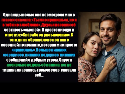 Видео: Однажды ночью она посмотрела мне в глаза и сказала: «Ты мне нравишься, но я не влюблена в Y».