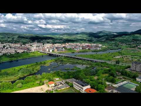 Видео: Полет над зеления град Кърджали (4K видео) 23.05.2023