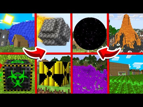 Видео: 8 СПОСОБОВ УНИЧТОЖИТЬ МИР МАЙНКРАФТ НО АПОКАЛИПСИС 1 годик 100 лет 100% Ловушка Minecraft Троллинг