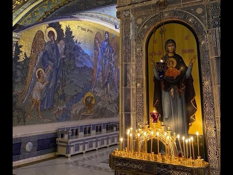 Видео: «Как по Божией горе» Жанна Бичевская, Иеродиакон Феофил, Хор Свято-Данилового монастыря