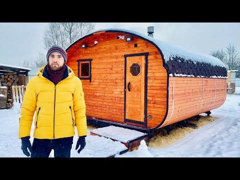 Видео: ЛУЧШАЯ планировка бани 4х5. Отсекаем холодную зону. Продуманная парилка для парения. Квадро овал