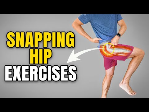 Видео: 4 упражнения для внешнего щелчка бедра