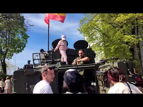 Видео: Резекне в день Независимости. Прогулка по городу после парада | Rēzekne pēc 4.maija parādes