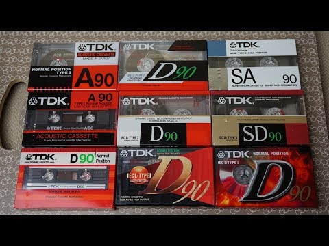 Видео: Кассеты из коллекции дядюшки Скруджа. TDK