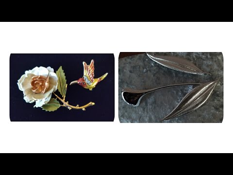 Видео: Парные броши, трио брошей. Правила объединения и примеры. 
