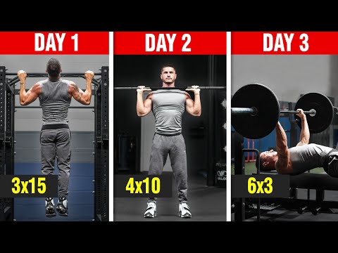 Видео: Лучший 3-дневный сплит-тренинг для роста мышц (полная программа)